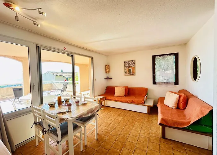 2 Pieces, Terrasse Vue Mer, Proche - Fr-1-226-565 Sainte-Maxime